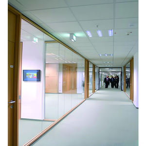 Stile moderno riciclabile parete divisoria di vetro pannelli insonorizzato materiale acustico per ufficio magazzino scuola su misura dimensione - Product Image 3