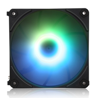 Ventilateur de refroidissement RGB SAMA à double anneau pour boîtier d'ordinateur, 120 mm, avec éclairage LED, pour jeux vidéo, livraison directe, haut débit d'air