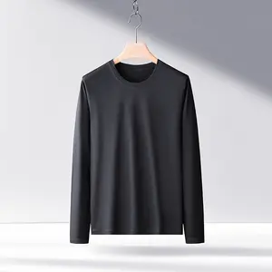 175g Fashion Black Tee Men Organic Black Oversize Plain Graphic Custom Embossed Tshirts Pima Cotton T-shirt Premium