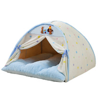 Tentes de couchage pour chats d'hiver de qualité supérieure, grand espace, lit pour chien, maison, vente en gros, villa pour animaux de compagnie, chien, chat