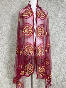 <span class=keywords><strong>Africain</strong></span> musulman femmes 12 couleurs Voile pierre Hijab châle doux personnalisé dentelle broderie écharpe pas cher en gros traditionnel ethnique - Product Image 3