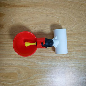 Conector en T de PVC <span class=keywords><strong>para</strong></span> pollo, Paloma, pájaro, codorniz, <span class=keywords><strong>bebedero</strong></span> de agua - Product Image 3