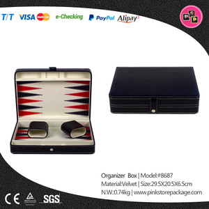 Scacchi in legno dama <span class=keywords><strong>Backgammon</strong></span> 3-in-1 Set di giochi da tavolo per adulti e bambini Set di scacchi da viaggio pezzi di <span class=keywords><strong>gioco</strong></span> da tavolo - Product Image 3