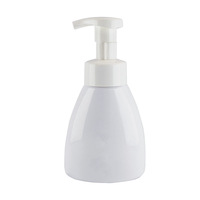 Bouteille PET de 300 ml en gros avec pulvérisateur rond, flacon de stock pour désinfectant pour les mains, gel douche, bouteille de lavage avec bouchon à pression pour shampoing