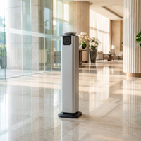 Diffuseur d'arômes commercial autonome de 6000 pieds carrés, diffuseur électrique d'huiles parfumées, purificateur d'air parfumé, ventilateur diffuseur de parfum pour l'hygiène des hôtels