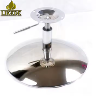 Base de chaise pivotante chromée robuste à 5 étoiles en métal pour mobilier de bureau, de salle de jeux et de salle de réunion