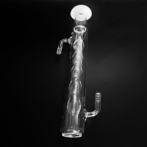 Bán buôn trực tiếp từ nhà máy thiết bị thí nghiệm thủy tinh thạch anh Ống ngưng tụ thủy tinh thạch anh - Product Image 5