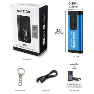 Porte-clés avec lampe torche personnalisée, alarme personnelle, rechargeable par USB-C, lampe de poche ultra-fine pour <span class=keywords><strong>la</strong></span> <span class=keywords><strong>défense</strong></span> personnelle et les activités de plein air - Product Image 6