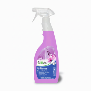 Itidet 40 Liquido Floreale-FL D2288 12x750ml Détergent écologique dégraissant et éclaircissant pour tous les verres/miroirs lavables - Product Image 2