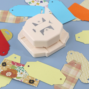 KAMEI Eva Handbuch 4-IN-1 TAG Stanz werkzeug Benutzer definierter Perforator Papier locher für Scrap booking, Karten herstellung und Heimwerker - Product Image 2