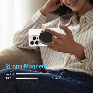 New Griptok Finger <b>Holders</b> Ring Stand Adjustable Hinge Design 360 Rotation Flexible Kickstand Multi-color Portable N52 Magnet - Product Image 6