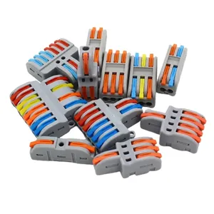 Snelle Connector Duw In Compacte Lasgeleider Connector Ce Certificering 12awg-28awg 450V 32a