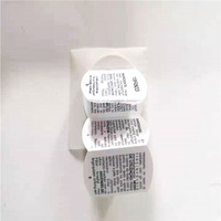 Étiquettes autocollantes multi-pages format livret de directions, à déchirer, design double couche, étiquettes personnalisées imperméables, 1 pièce acceptée