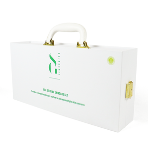 Boîte Cadeau Personnalisée en Carton Type Valise, Boîte de Rangement en Cuir pour Bonbons, Valise en Métal pour Barbier - Product Image 4