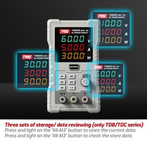 Tasi TDC8010 80V 10A แหล่งจ่ายไฟ DC ดิจิตอลสลับตัวแปรกับ RS232เชื่อมต่อ USB PC 110V แรงดันอินพุต - Product Image 5