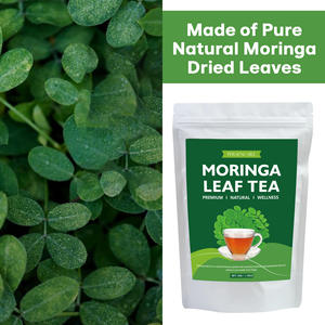 Tè in Foglie di Moringa NutriCha, Tè Sfuso di Alta Qualità, Biologico, Puro e Naturale, Etichetta Privata OEM, 20 Bustine di Tè Salutare alle Erbe - Product Image 3
