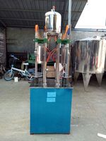 Machine de remplissage pour bouteilles à pression, comptoir de boissons carbonisées, Co2