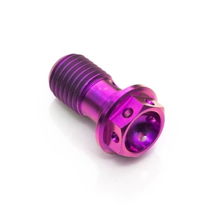 Tornillos de Titanio Gr5 M3 Rojos, Precio por Tornillo Hexagonal M6 M9 y Tuercas de Titanio para Bicicleta - Product Image 1