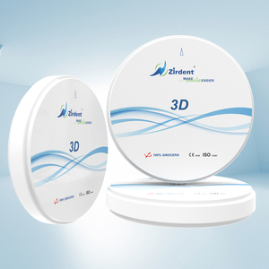 Disques en zircone Zirdent 98 mm approuvés CE |   Translucidité 47%-44% 3D multicouche |   Consommables orthodontiques pour laboratoire dentaire CAD/CAM - Product Image 2