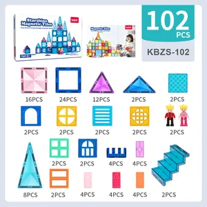 KEBO Magnetic Toy Educational Hot Sales Recycled Recreational Interesting Building Block For Kids