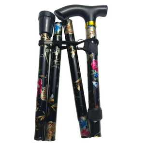 Bastón telescópico de aleación de aluminio, bastón ligero de fábrica médicamente cómodo ajustable para discapacitados - Product Image 1