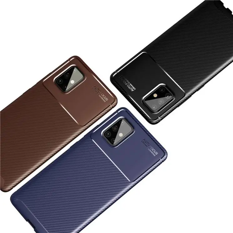 Capa traseira slim fit para celular Samsung A71 5G, capas slim fit para Galaxy A71 5G