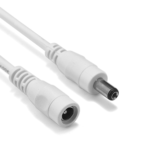 <span class=keywords><strong>Dc</strong></span> mở rộng dây thêm dài 20 AWG 5.5*2.1 MÉT 5A đen trắng nữ để nam nối <span class=keywords><strong>Power</strong></span> Cable Adapter Extender dây điện - Product Image 2