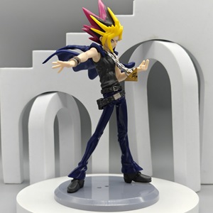 Figurine Manga 20CM <span class=keywords><strong>Yu</strong></span> <span class=keywords><strong>Gi</strong></span> <span class=keywords><strong>Oh</strong></span> Duel Monsters Atem Battle Light Series Dark Magician Girl PVC Anime Action Figure Toys - Product Image 3