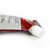 Sac d'emballage imprimé personnalisé de recharge de savon liquide Doypack de détergent automobile de 500ml pochette à bec pour détergent à lessive