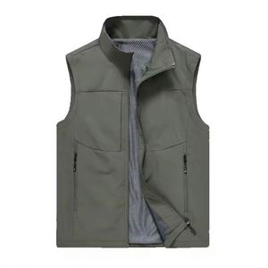 Gilet de travail extérieur respirant personnalisé avec logo imprimé, multi-poches, sans manches, pour photographe, pêcheur, gilet utilitaire - Product Image 5