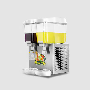 Distributeur de boissons en acier inoxydable de qualité alimentaire de grande capacité pour usage commercial, machine à réfrigération électrique à 1/2/3 réservoirs - Product Image 6