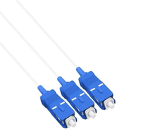 Suministro de fábrica 1*2 1*4 1*8 1*16 1*32 1*64 FTTH divisor de PLC de fibra óptica con conectores SC