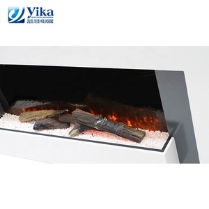 <span class=keywords><strong>Cheminée</strong></span> <span class=keywords><strong>électrique</strong></span> murale encastrable à effet gris-blanc 220~240V, très vendue - Product Image 5