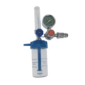 Factory Price Digital Medical Oxygen Flowmeter with Humidifier Medical Oxygen Cylinder Regulator