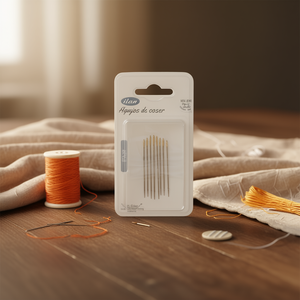 Aghi da cucito Ilan, 8 pezzi, con occhiello dorato, per cucito a mano - Product Image 3