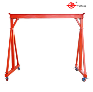 सबसे अच्छी कीमत yzhong 50 टन पोर्टेबल गैन्ट्री क्रेन फोल्डेबल मोबाइल उच्च दक्षता मोटर इंजन असर गियरबॉक्स वायरलेस रिमोट - Product Image 1