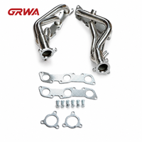 Collecteurs d'échappement GRWA pour Nissan Frontier Pathfinder V6 1998-2004 SS201 Poli miroir 1,25 mm