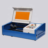 Máquina de Fabricación de Sellos de Goma con Láser de CO2 de 300*200 mm, 40w 50w, y Máquina de Grabado de Cristal Fotográfico 3D