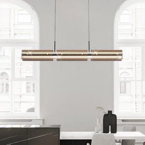 新北欧意大利简约长形餐厅吊灯，豪华设计师现代餐桌吧台灯吊灯 - Product Image 1