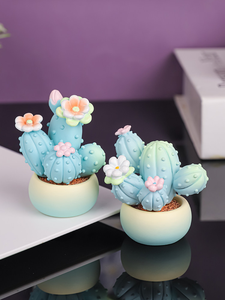 Adornos de cactus creativos y bonitos para decoración del hogar, decoración de la entrada y decoración del coche. - Product Image 1