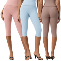 Leggings sans couture à sublimation personnalisée, imprimés, avec poches, ultra doux, entièrement imprimés, personnalisables pour femme