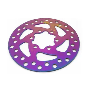 Disque de frein coloré 120mm 6 trous pour <span class=keywords><strong>NIU</strong></span> <span class=keywords><strong>KQi3</strong></span>/<span class=keywords><strong>KQi3</strong></span> MAX/PRO <span class=keywords><strong>KQi3</strong></span> Sport Scooter électrique <span class=keywords><strong>Kqi3</strong></span> remplacer les accessoires - Product Image 1