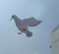 Pigeon gonflable personnalisé tendance, taille gonflée de 5 m, tissu Oxford 210D pour la publicité