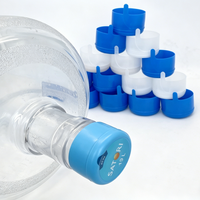 Tapa para Botella de Agua de 5 Galones, para Botellas de Agua Mineral, Grado Alimenticio, Reutilizable, Resistente a Derrames, Tapa de PE Duradera, Personalizable OEM
