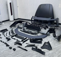 Lifting pour Porsche Panamera 970.1 2010-2013 970.2 2013-2016 Mise à niveau vers 976 2025 Turbo Pare-chocs avant et jupes latérales SD Kit carrosserie