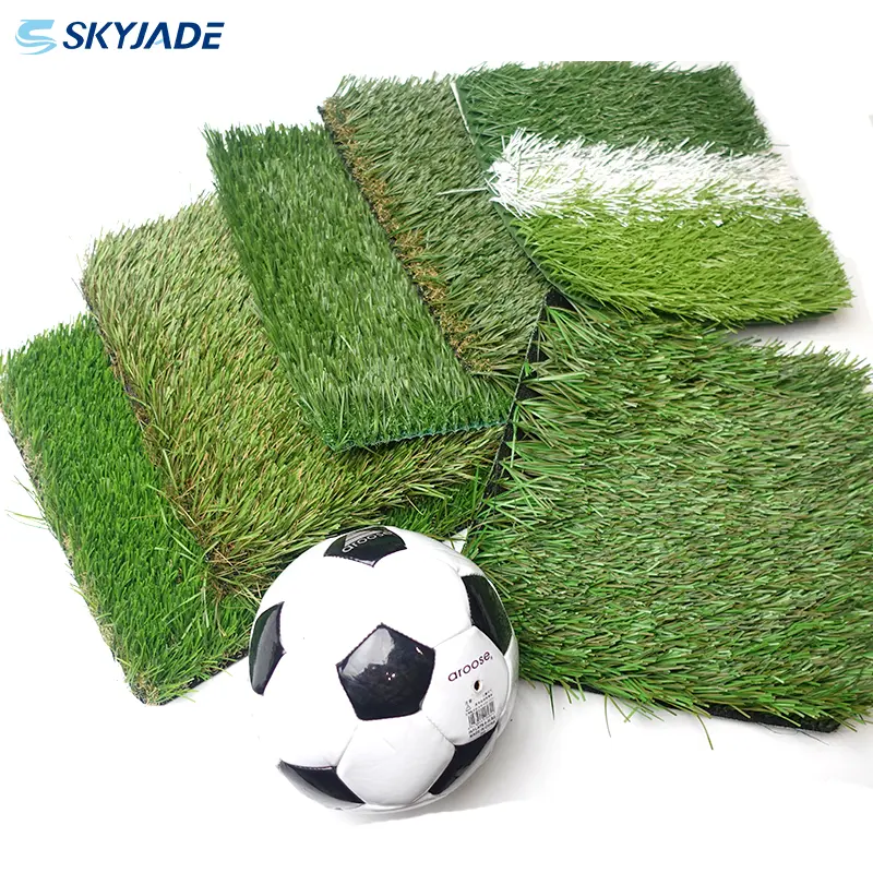 40mm 50mm 55mm 60mm Sports Football Grass SKYJADE Football field Synthetic Lawn Grass turf C8 Soccer artificial grass turfs