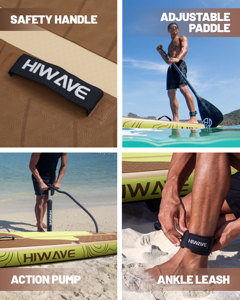 New Design Paddle Board <b>Inflatable</b> Stand up Sup Paddleboard Surfboard 11'x34''x6'' Long Supboard HW10 <b>Inflatable</b> Design Portable - Product Image 6