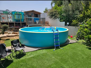 <span class=keywords><strong>Piscine</strong></span> gonflable Dia 3M 5M, portable, durable, en PVC, avec <span class=keywords><strong>escalier</strong></span>, pour plusieurs personnes, pour s'amuser - Product Image 3