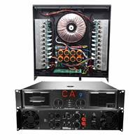 Amplificateur de puissance Classe H CA9 2 canaux, montage en rack 2U, amplificateur audio professionnel pour karaoké, mosquée, studio, système sonore