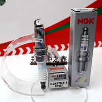Bougie d'allumage en iridium et platine NGK ILZKR7B-11S/5787 d'origine pour les modèles Honda, Jeep, Dodge, Fiat, Acura, Charger, City